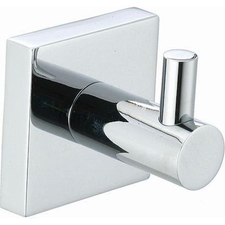 Vina Collection Single Robe Hook; Bright Chrome